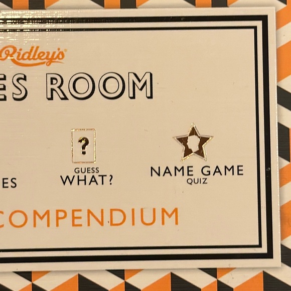 NWT Ridley’s Games Room Charades Sing It Back What? Name Game Party Compendium - Picture 3 of 10